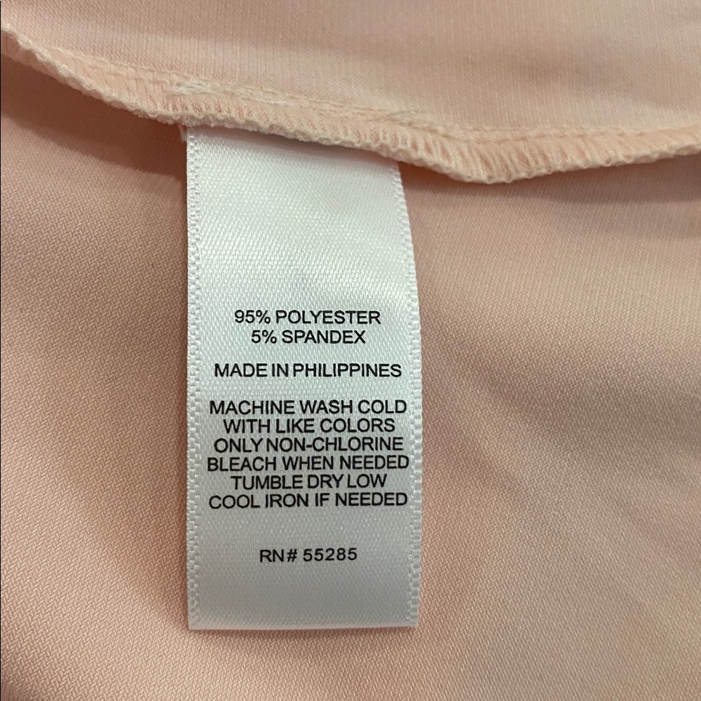 Express Light Pink Ruffle Blouse - Picture 5 of 5